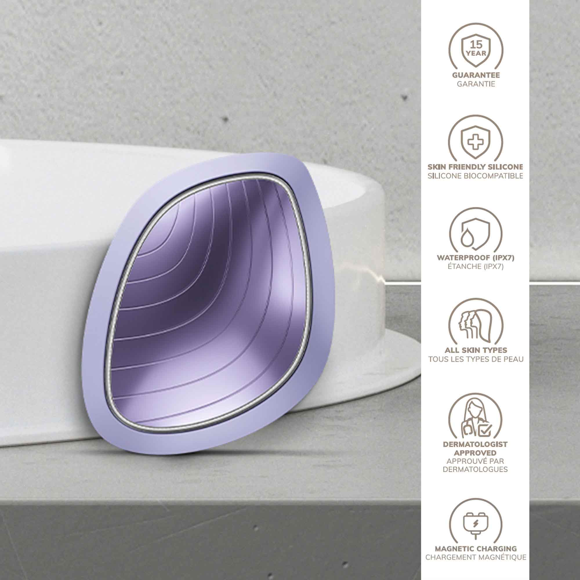 Sonic Warm & Cool Mask - 9 em 1 - Purple