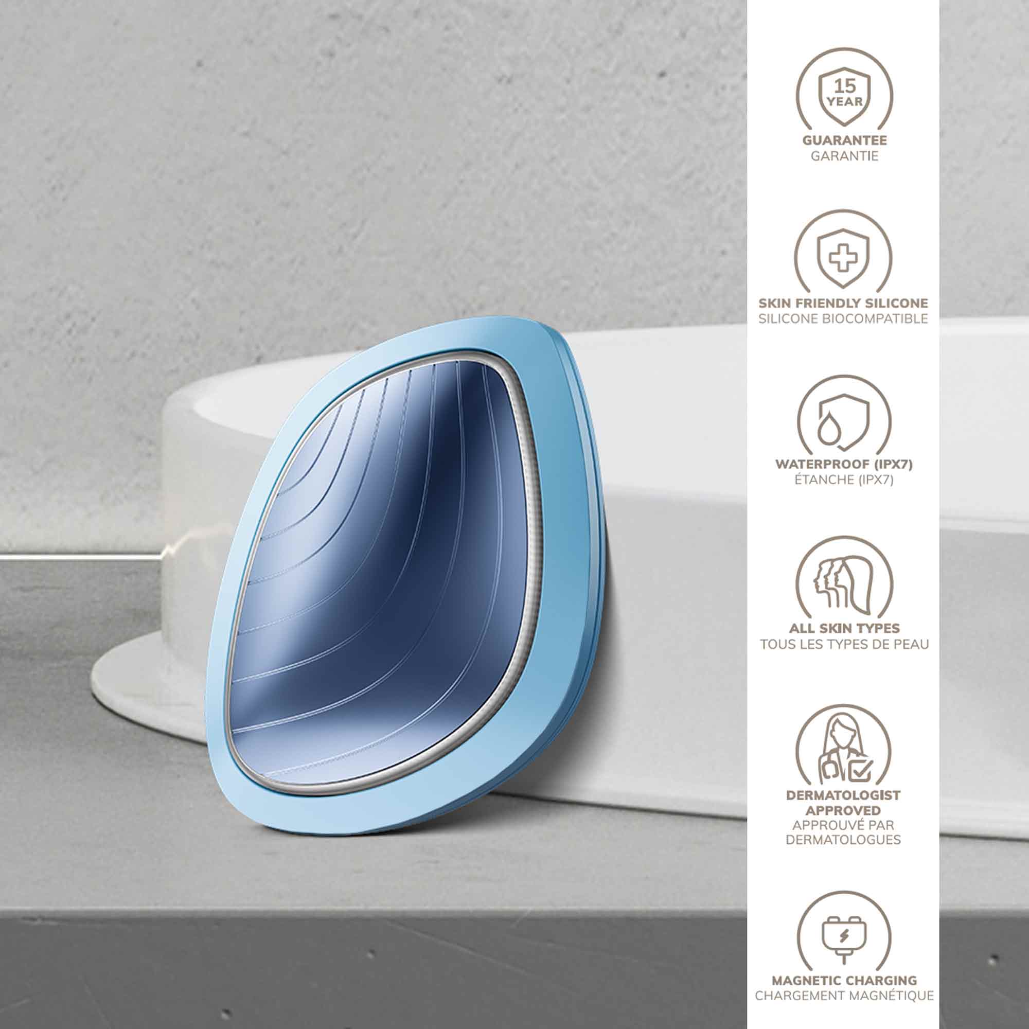 Sonic Warm & Cool Mask - 9 em 1 - Aquamarine