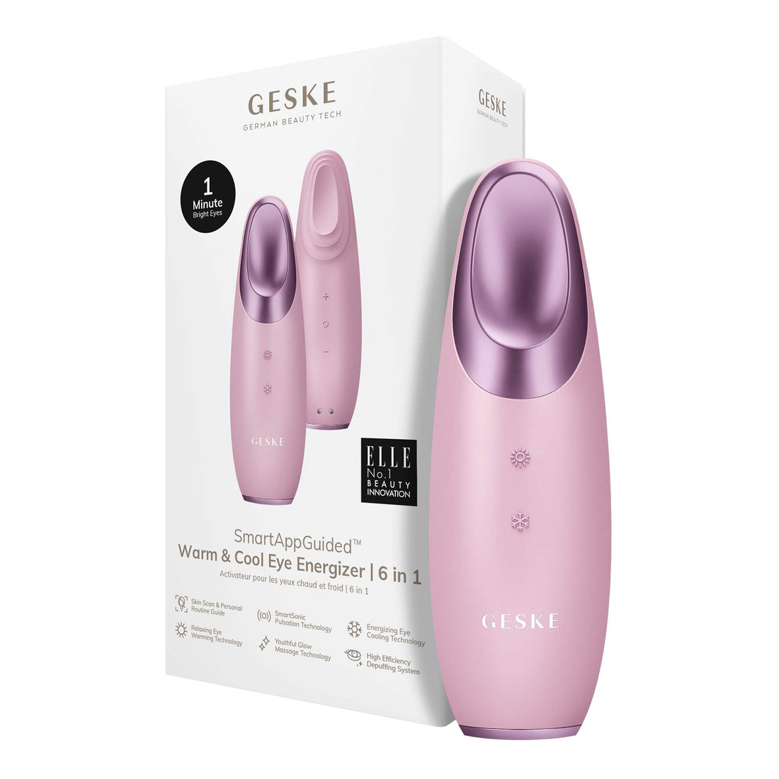 Warm & Cool Eye Energizer 6 em 1 Pink