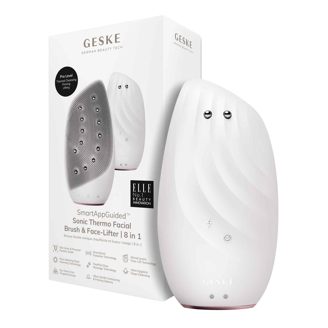 Sonic Thermo Facial Brush & Face-Lifter 8 em 1 Starlight