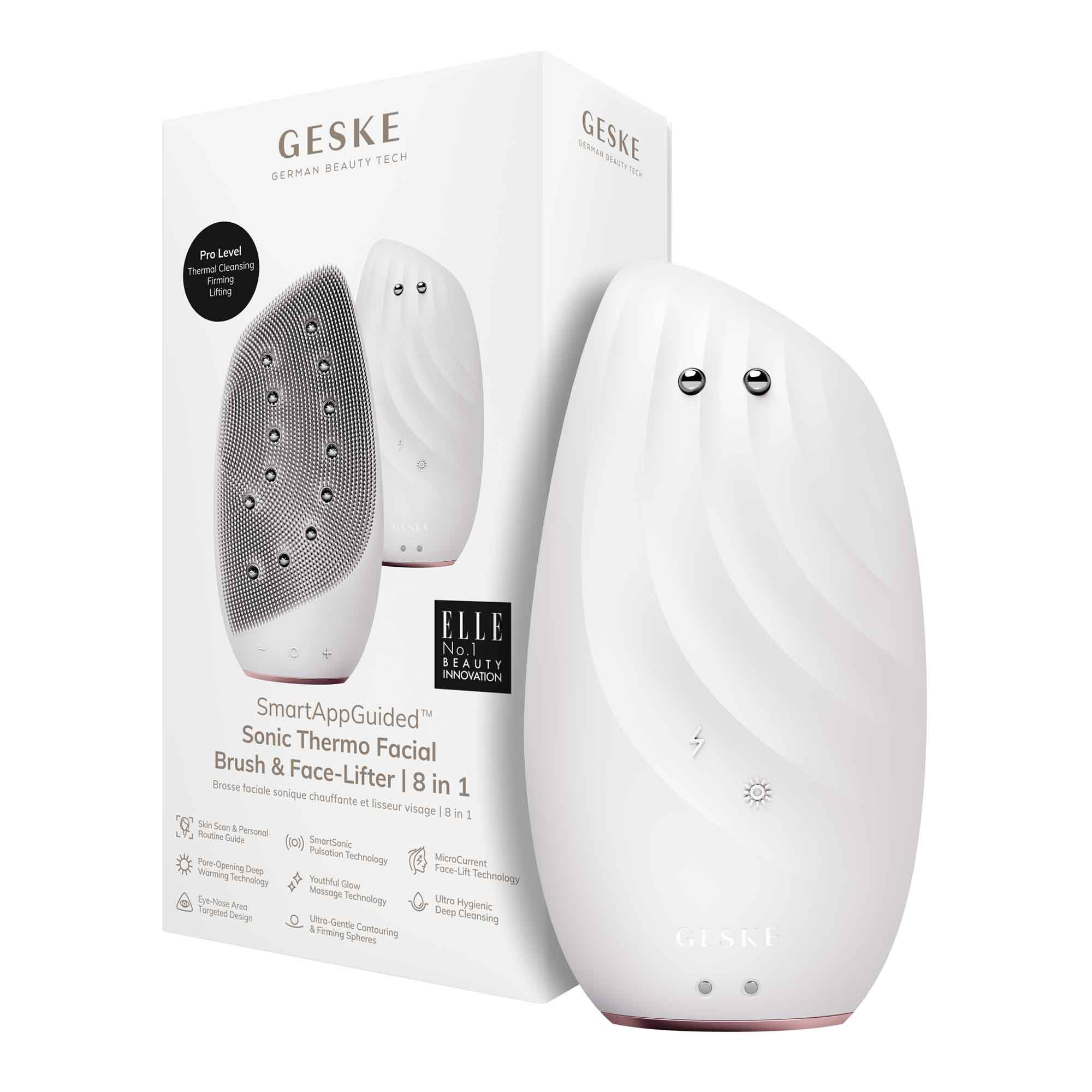 Cepillo facial térmico sónico y lifting facial 8 en 1 Starlight