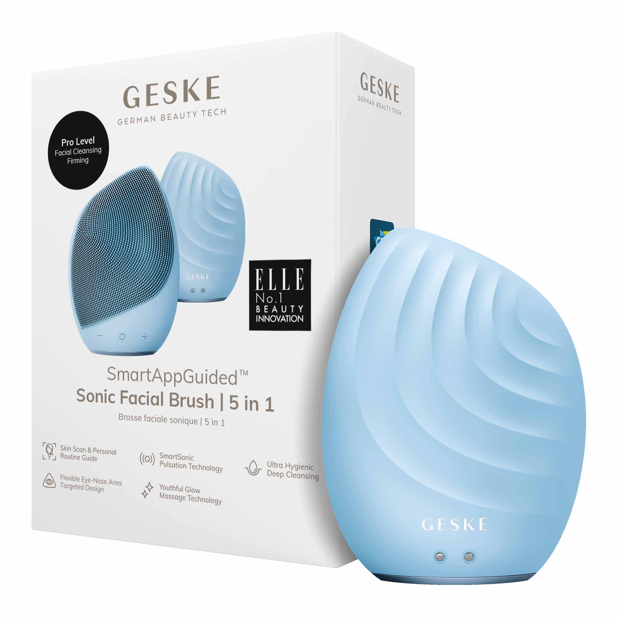 Cepillo facial sónico 5 en 1 Aquamarine