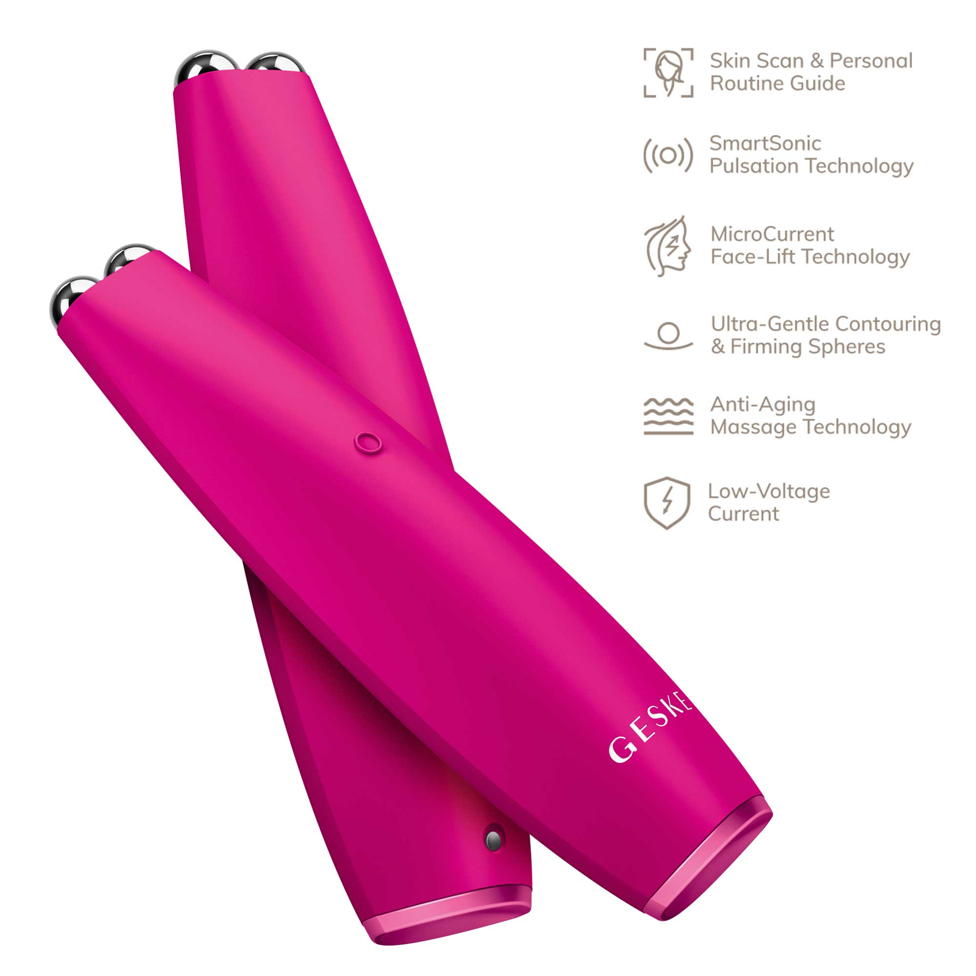 Bolígrafo MicroCurrent Face-Lift 6 en 1 Magenta