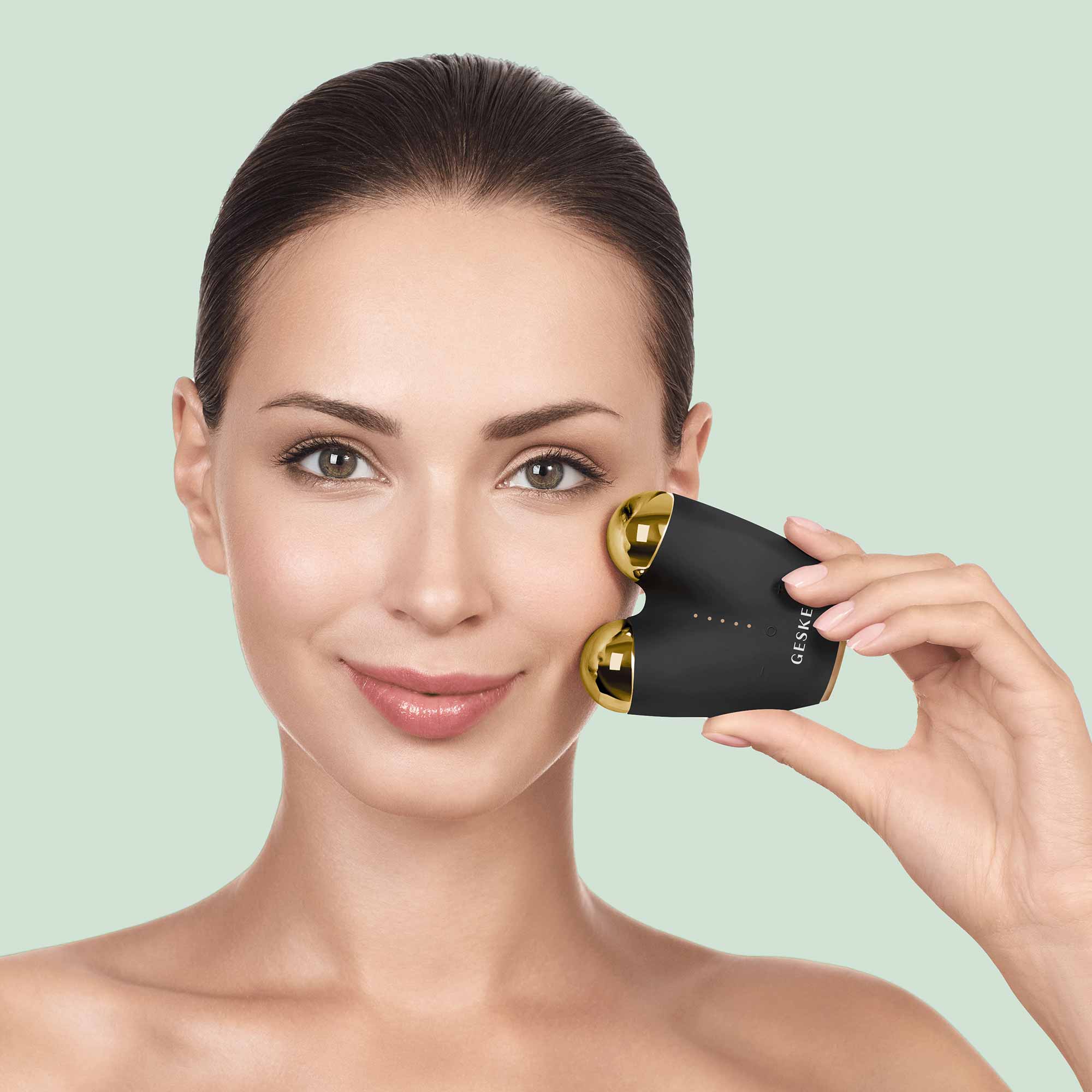 MicroCurrent Face-Lifter 6 en 1 Gris