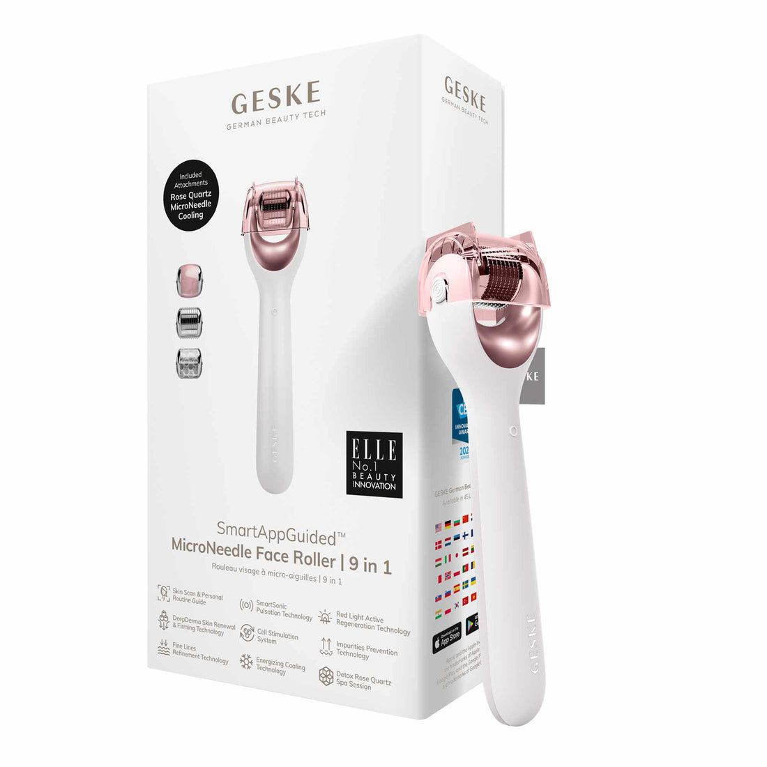 MicroNeedle Face Roller 9 em 1 Starlight