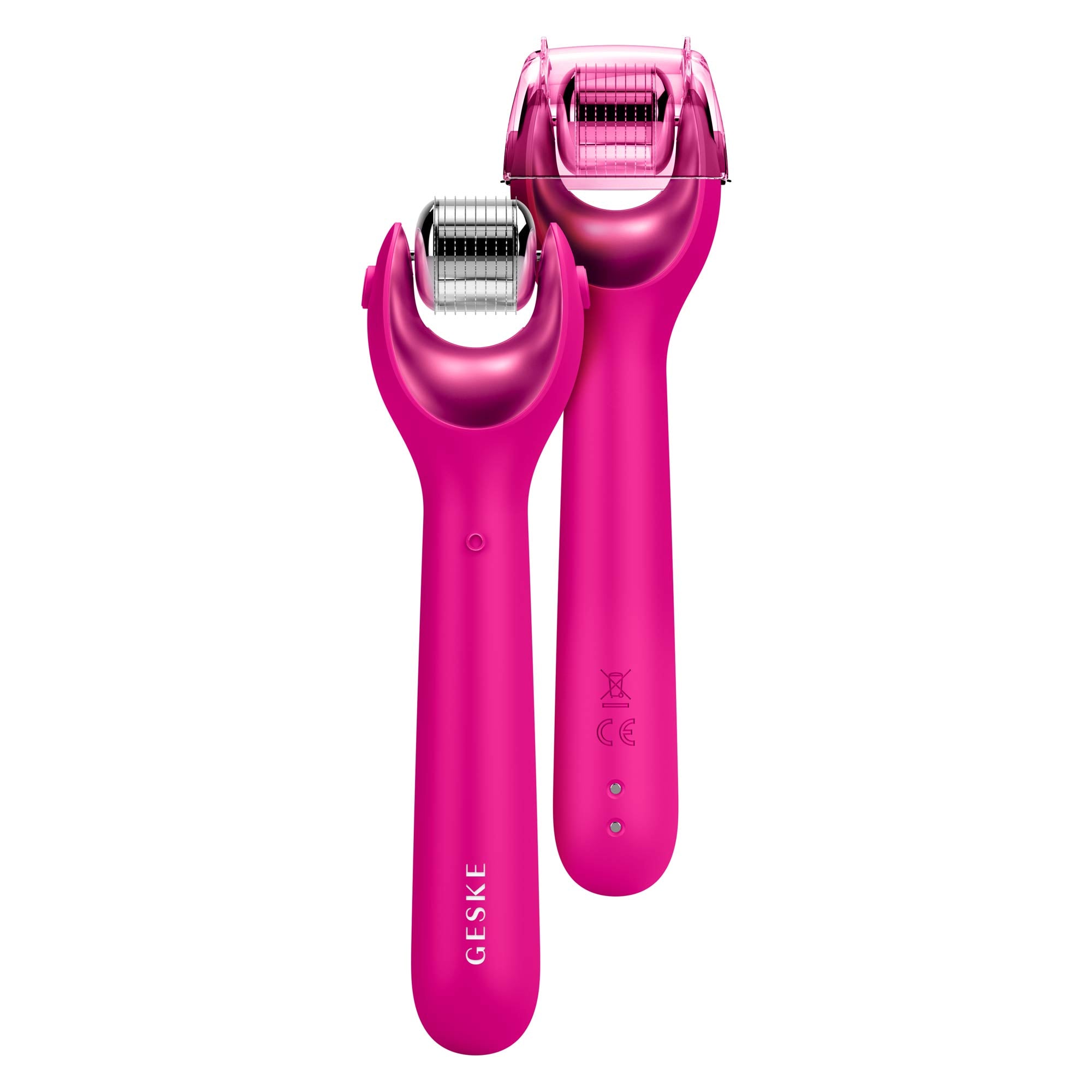 MicroNeedle Face Roller - 9 em 1 - Magenta