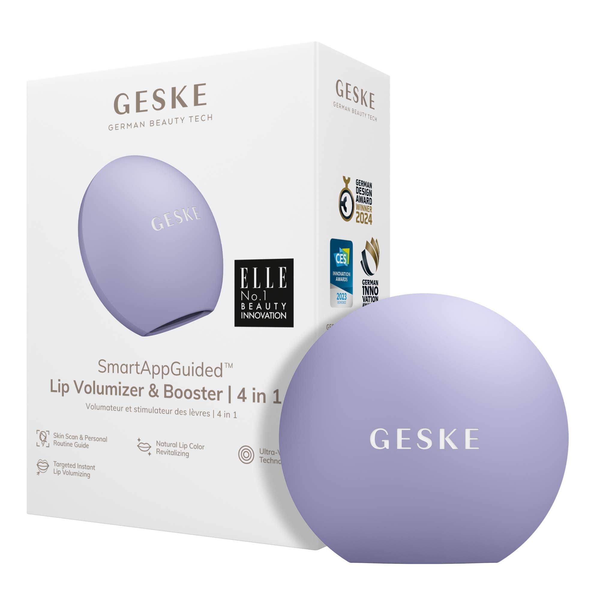 Voluminizador y potenciador de labios | 4 en 1 morado