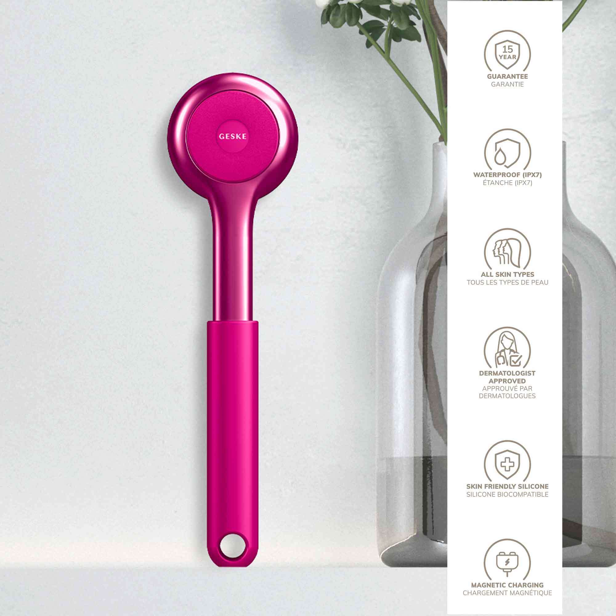 Sonic Full-Body Brush 8 em 1 Magenta