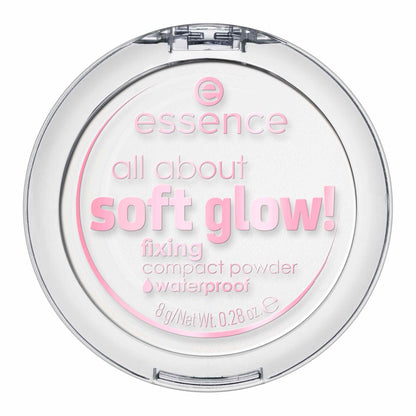 Pó de fixação mate à prova de água all about soft glow!