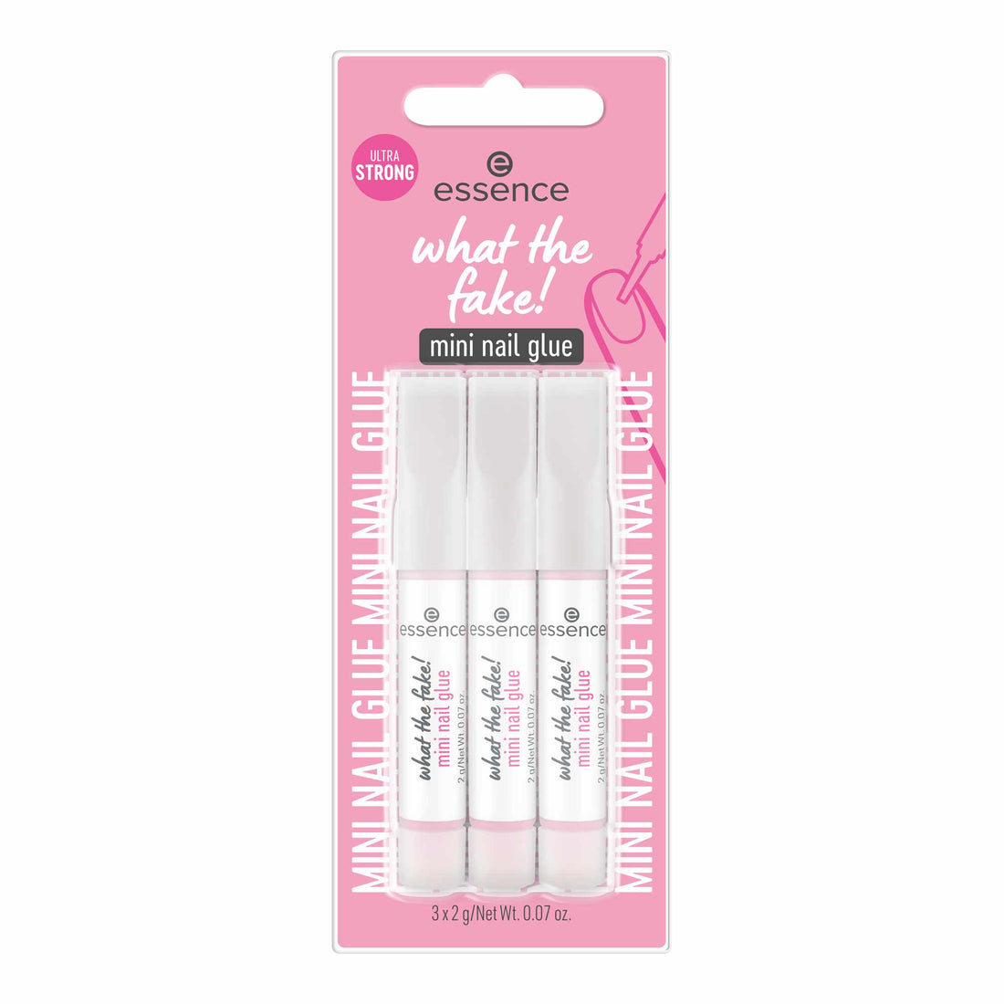 cola de unhas mini what the fake!