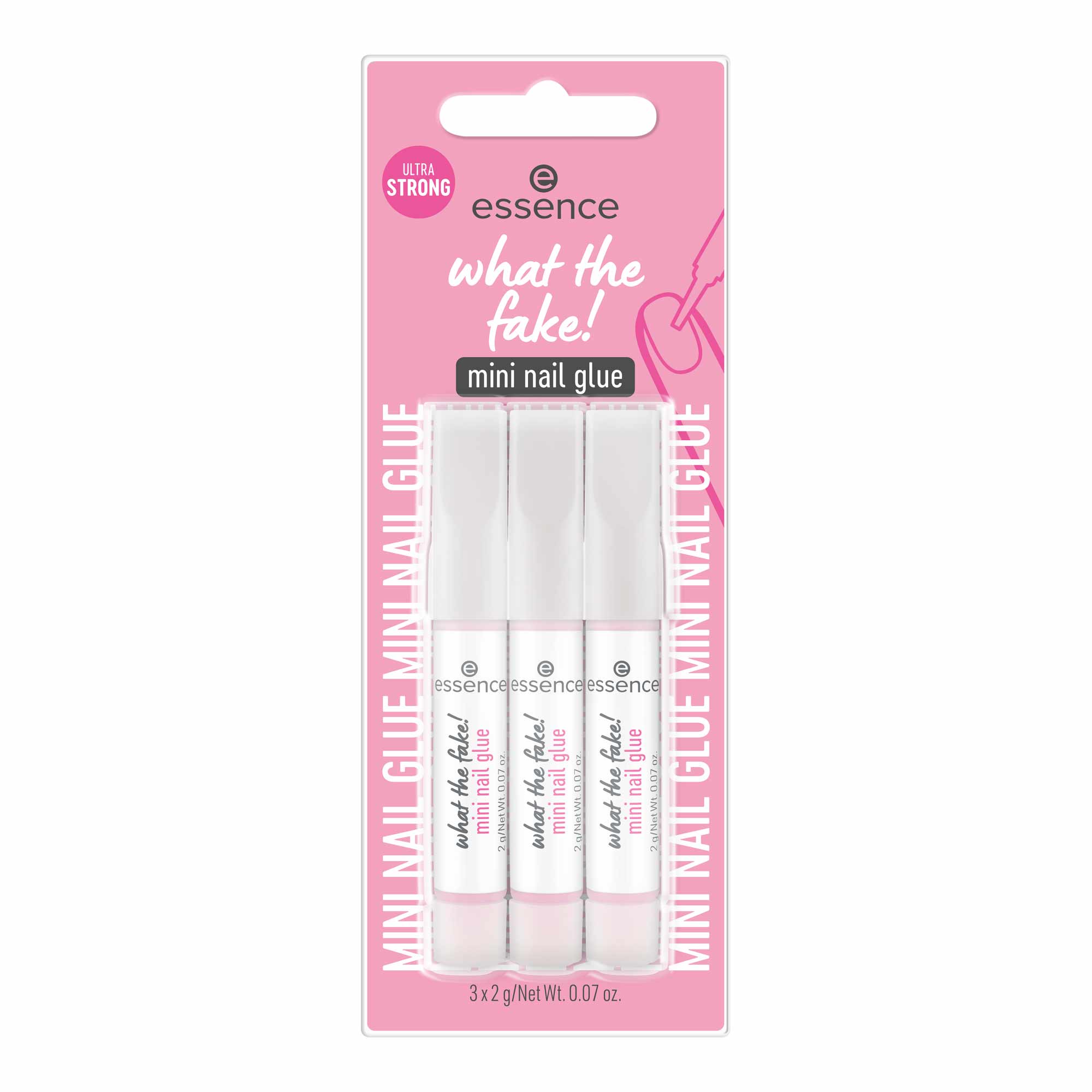 cola de unhas mini what the fake!