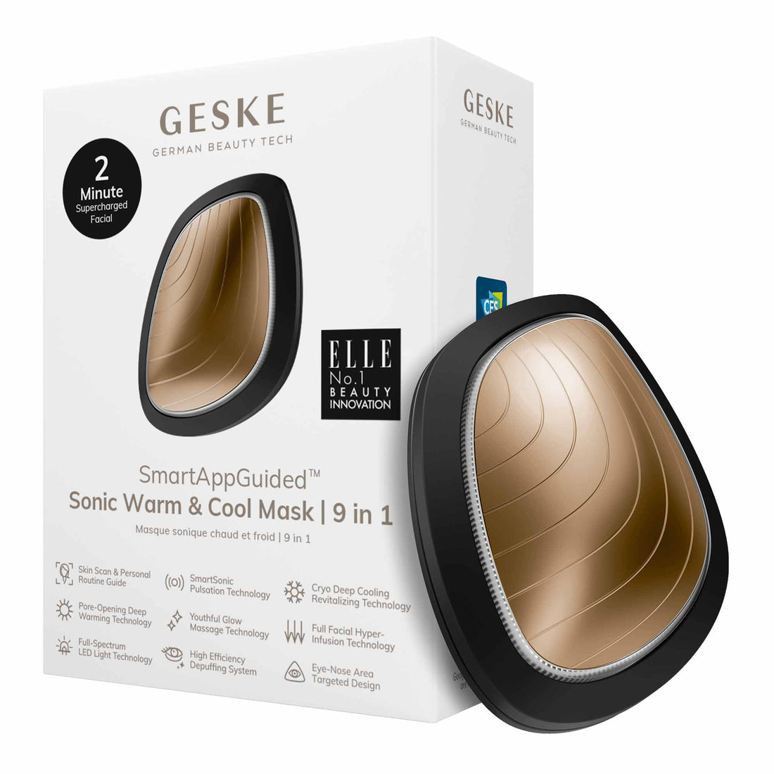 Sonic Warm &amp;amp; Cool Mask 9 in 1 Gray