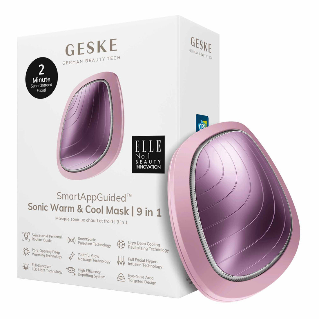 Sonic Warm &amp;amp; Cool Mask - 9 in 1 - Pink