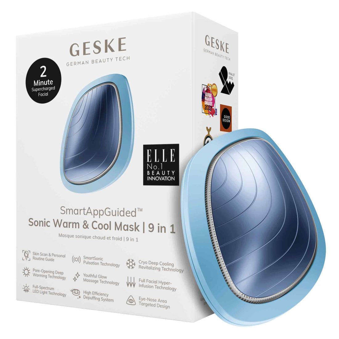 Sonic Warm &amp;amp; Cool Mask - 9 in 1 - Aquamarine