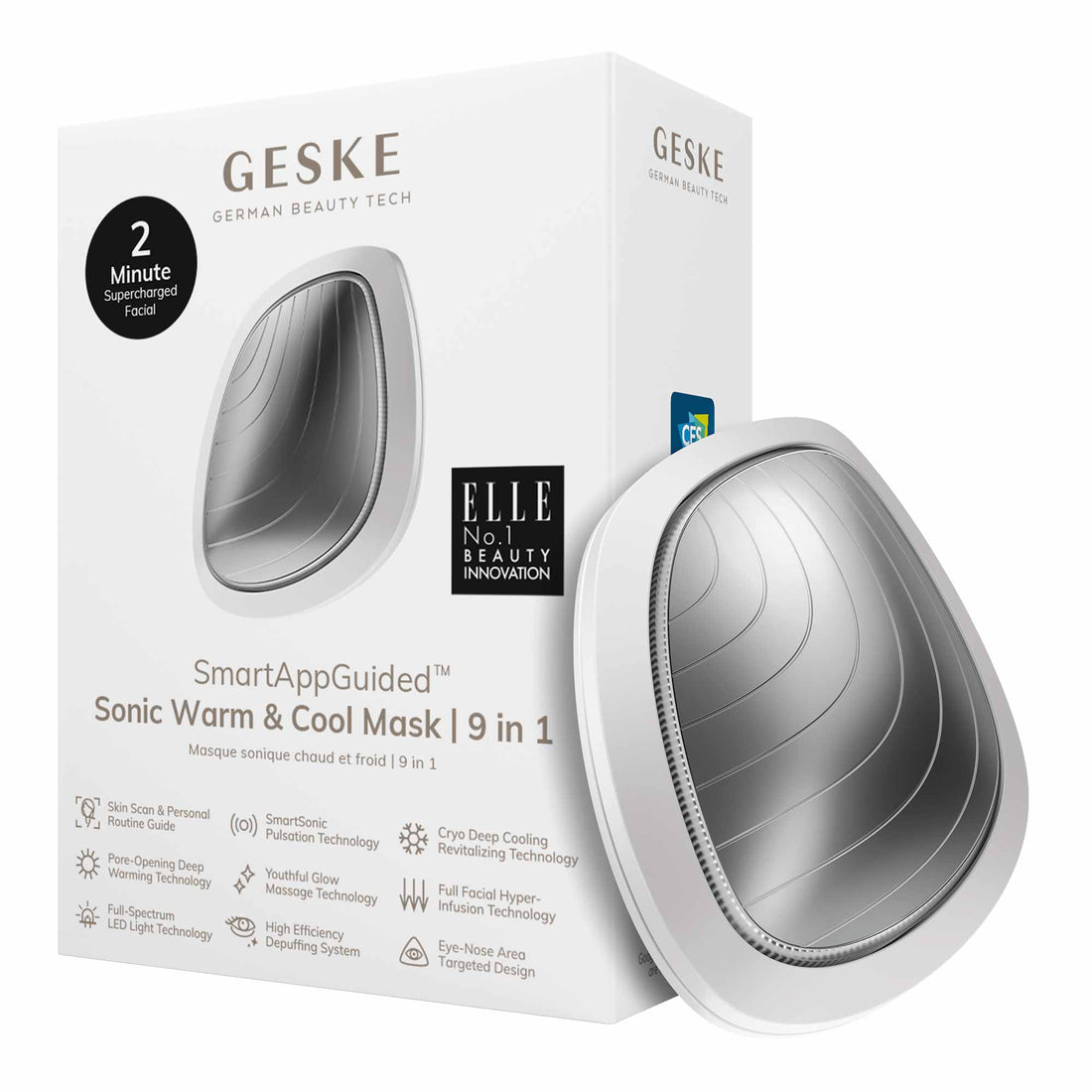 Sonic Warm &amp;amp; Cool Mask - 9 in 1 - White