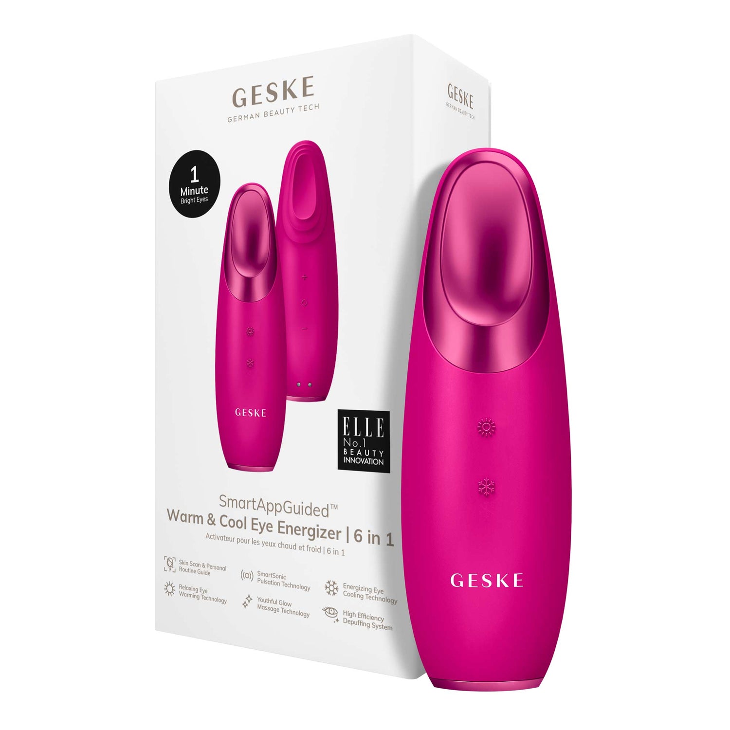Warm &amp; Cool Eye Energizer 6 em 1 Magenta