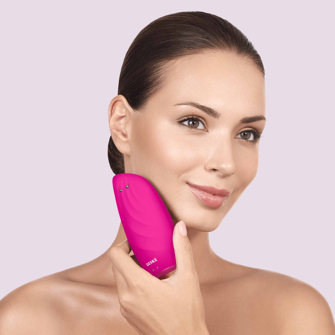 Sonic Thermo Facial Brush &amp;amp; Face-Lifter - 8 in 1 - Magenta