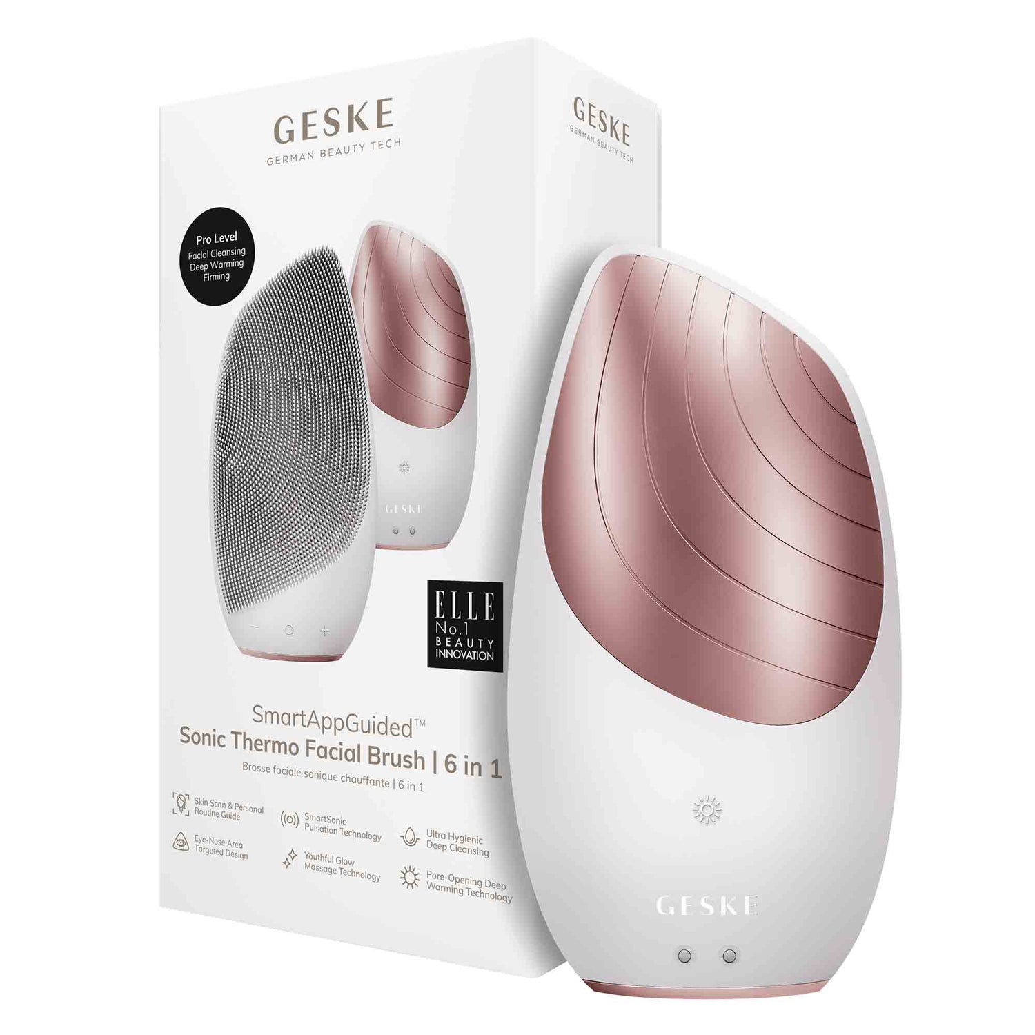 Sonic Thermo Facial Brush 6 em 1 Starlight