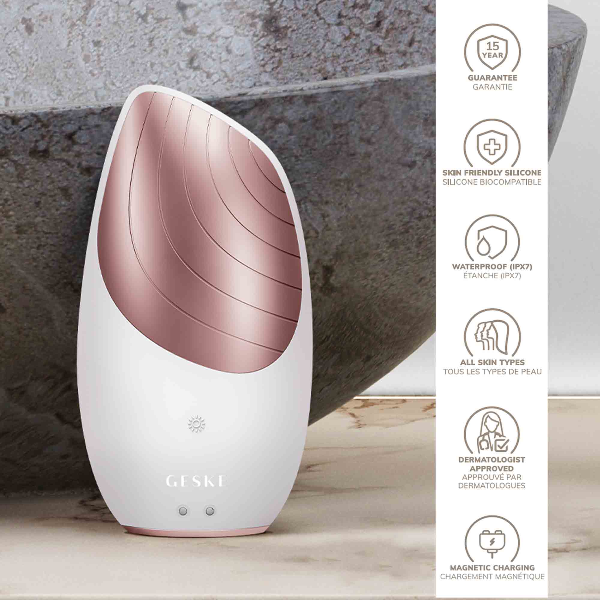 Sonic Thermo Facial Brush 6 em 1 Starlight