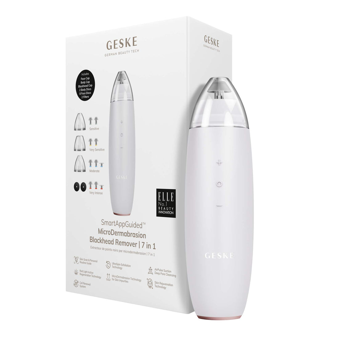 MicroDermabrasion Blackhead Remover 7 in 1 Starlight