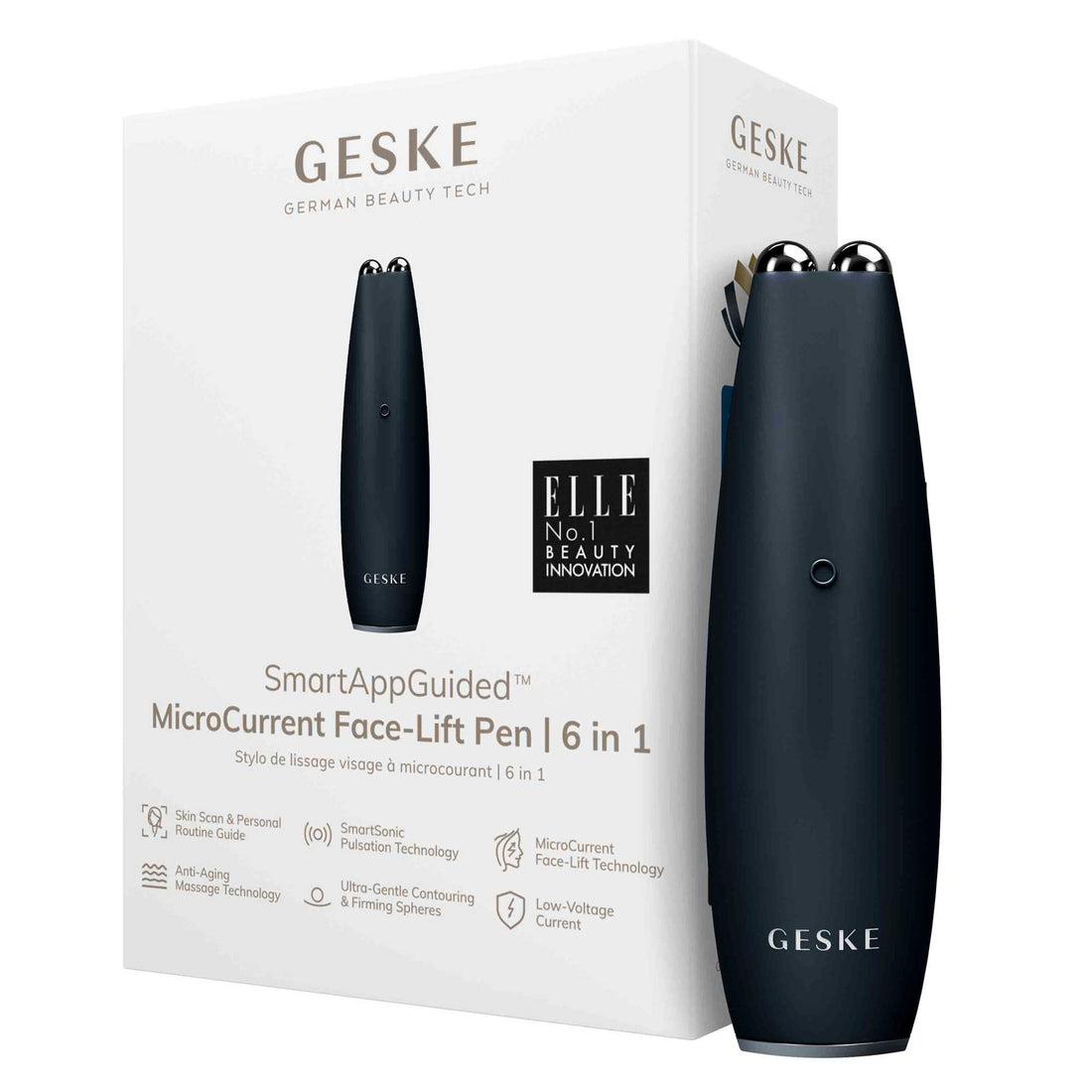MicroCurrent Face-Lift Pen - 6 in 1 - Black