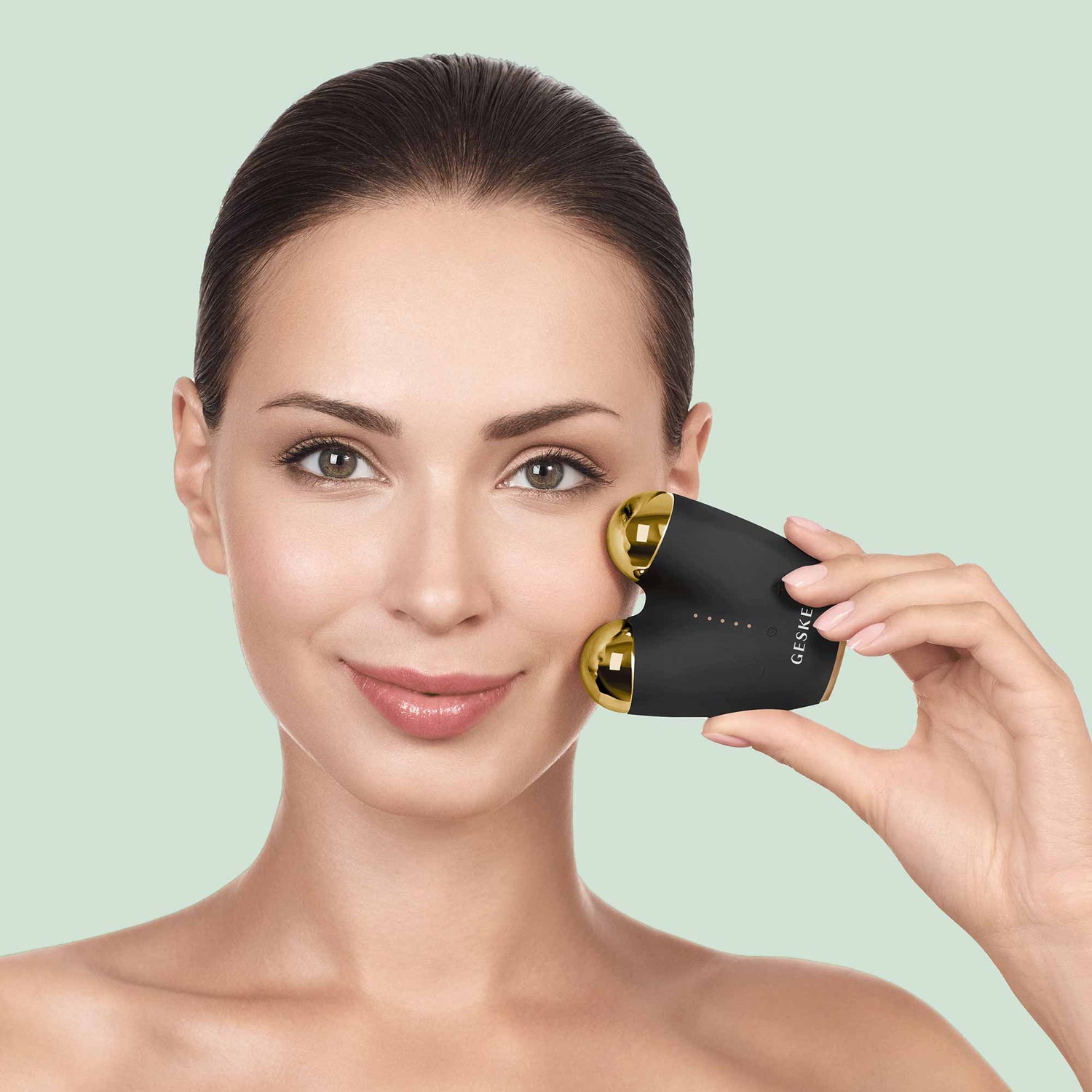 MicroCurrent Face-Lifter 6 en 1 Gris