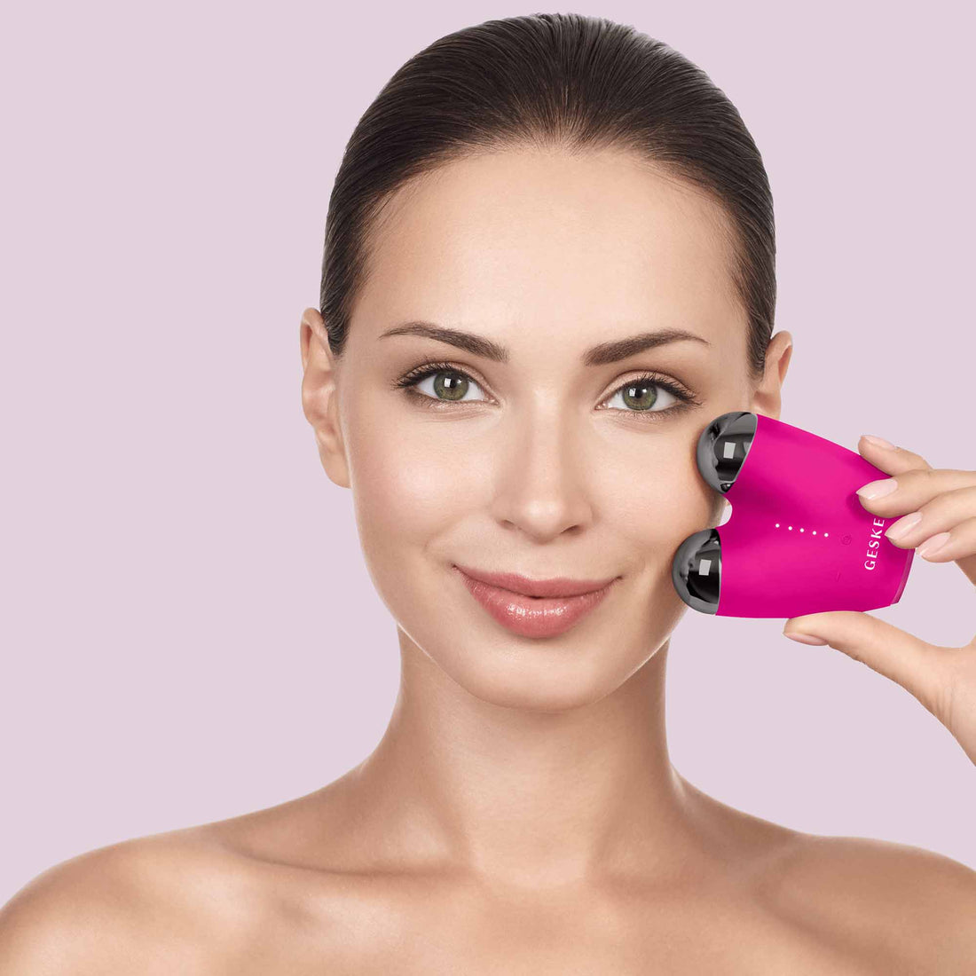 MicroCurrent Face-Lifter 6 en 1 Magenta