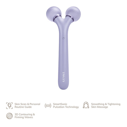 Sonic Facial Roller - 4 em 1 - Purple