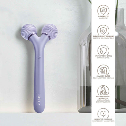 Sonic Facial Roller - 4 em 1 - Purple