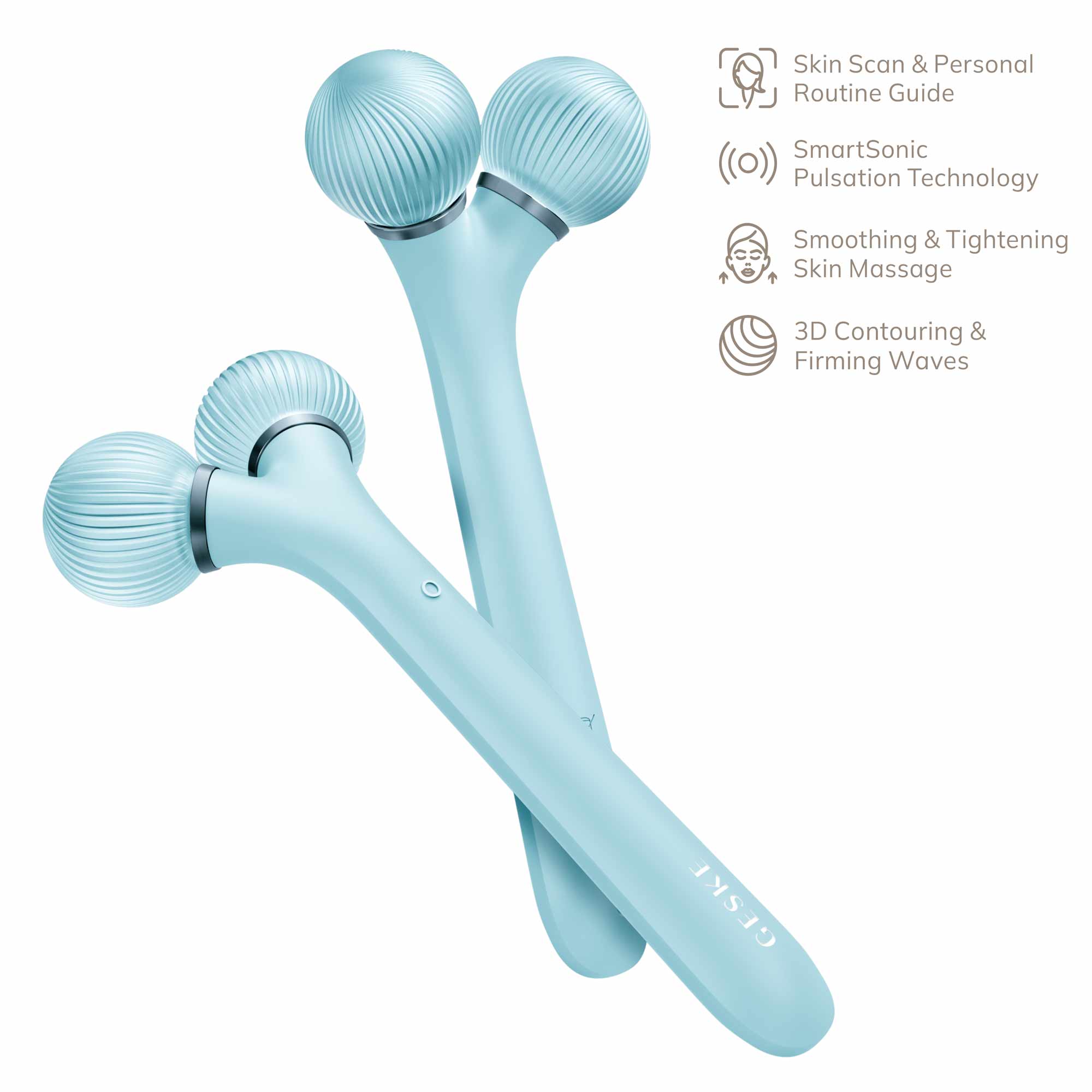 Sonic Facial Roller 4 em 1 Turquoise