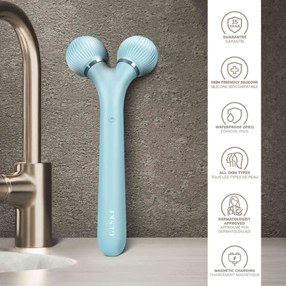 Sonic Facial Roller 4 em 1 Turquoise