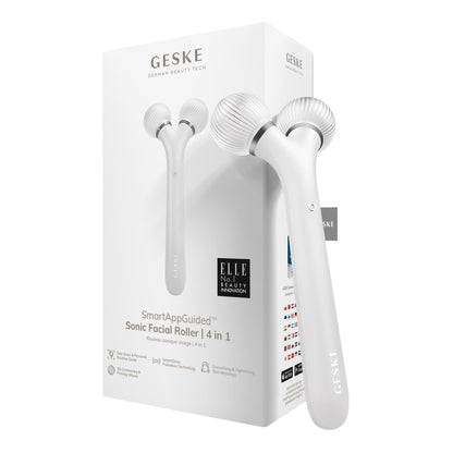 Sonic Facial Roller 4 em 1 White