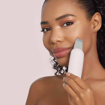 MicroCurrent Skin Scrubber &amp; Blackhead Remover - 9 em 1 - Starlight