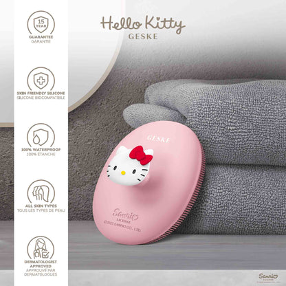 Facial Brush - 3 em 1 - Hello Kitty Pink