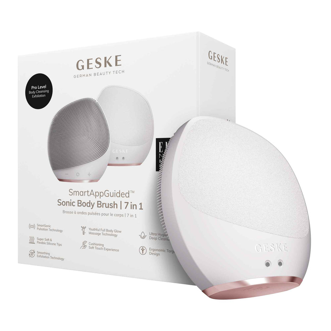 Sonic Body Brush - 7 em 1 - Starlight