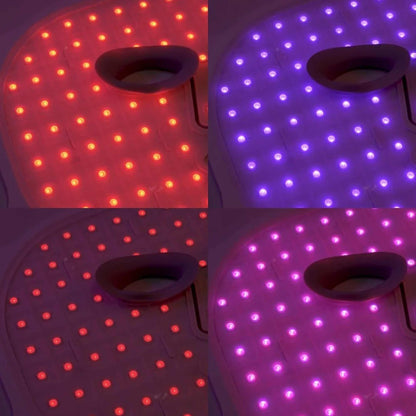 Máscara facial LED de longitud de onda StylPro con luz roja y azul